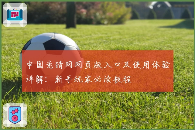 中国竞猜网网页版入口及使用体验详解:新手玩家必读教程